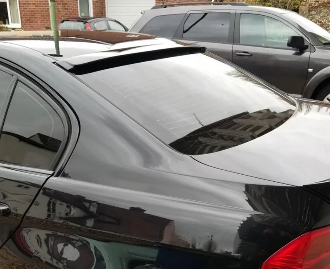 Eleron spoiler lip luneta BMW Seria 3  E90 model ACS negru lucios