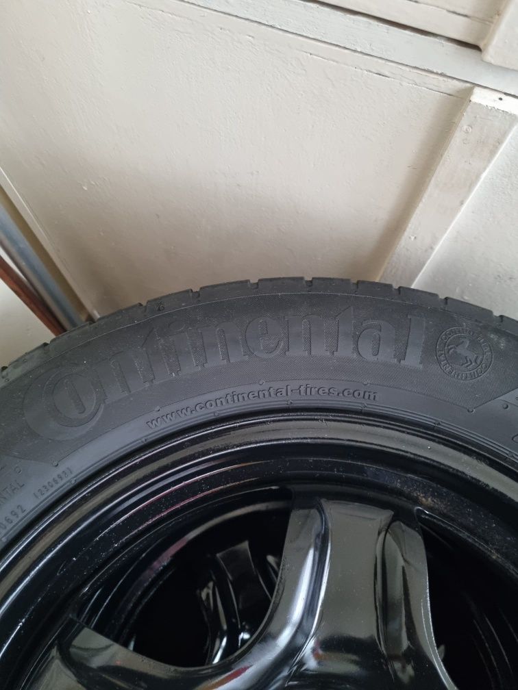 Anvelope Continental 205/55 R16 cu jante de Logan, Sandero, mcv, dokke