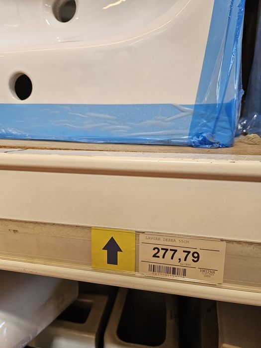 Chiuveta / Lavoar nouă, 55cm cu suporți, 200 lei,neg.