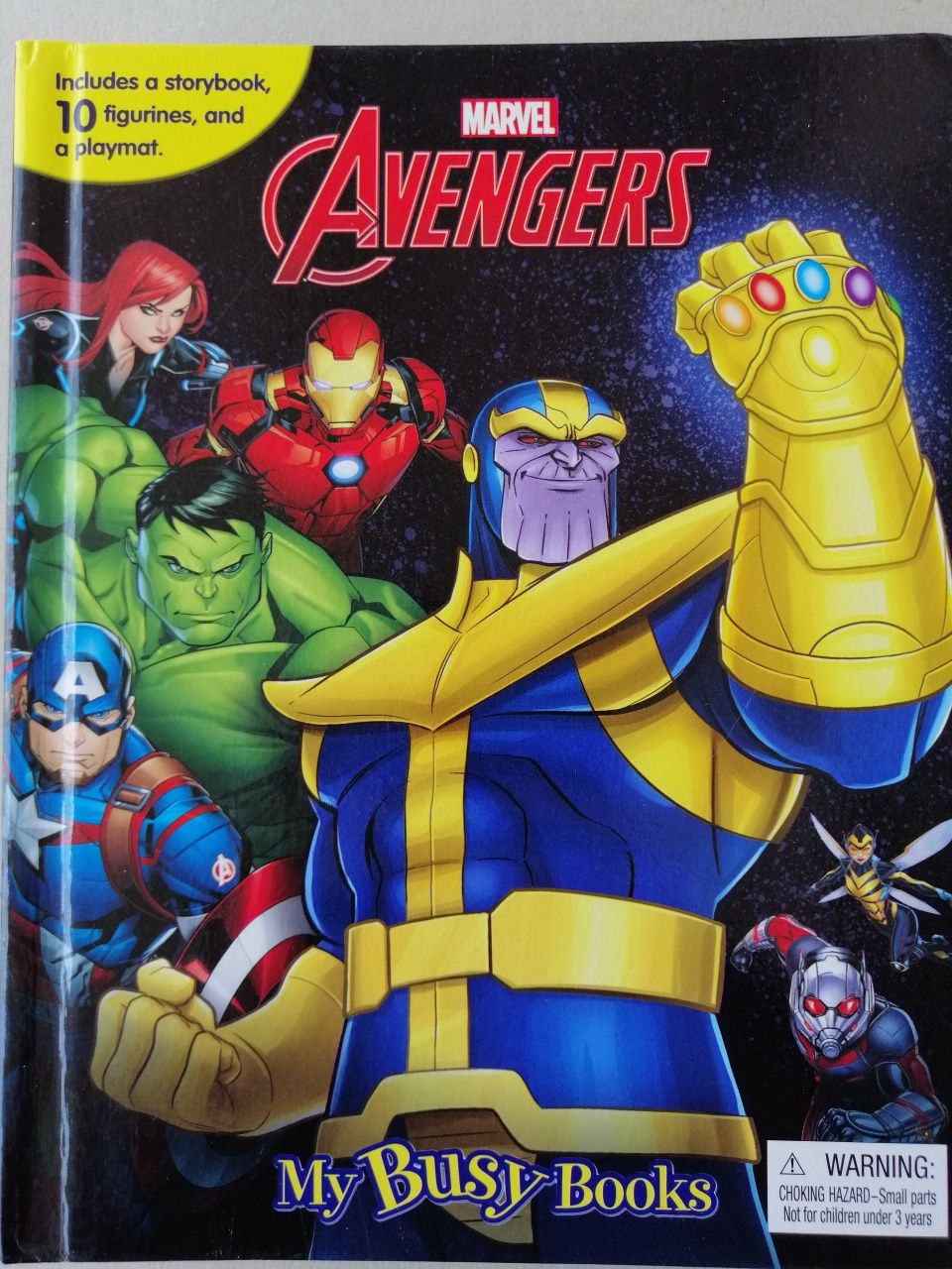Книга Отмъстителите - Avengers - My Busy Book