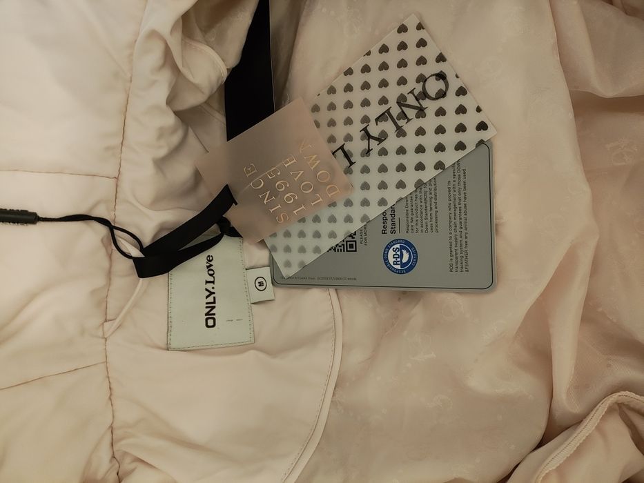 Страхотно пухено дълго яке ONLY