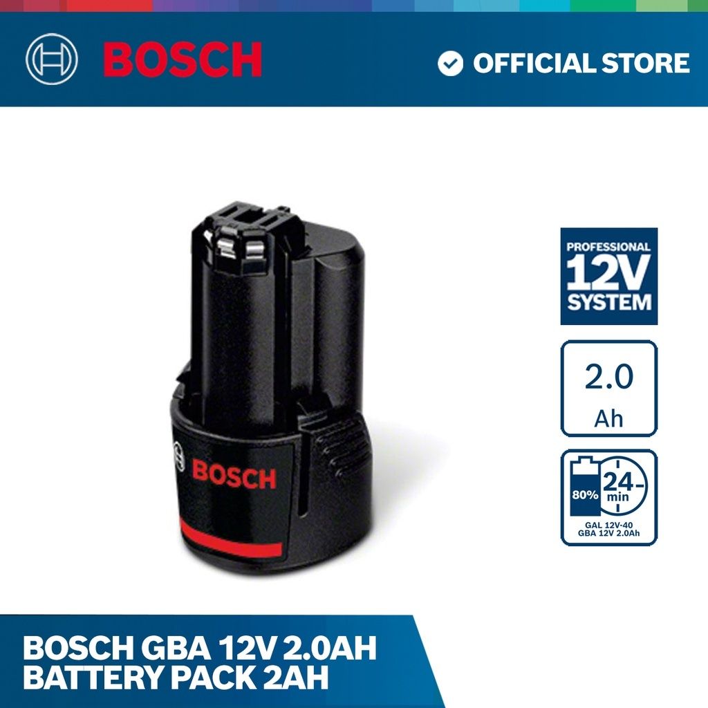 Аккумулятор Bosch 12V 2.0 Ah