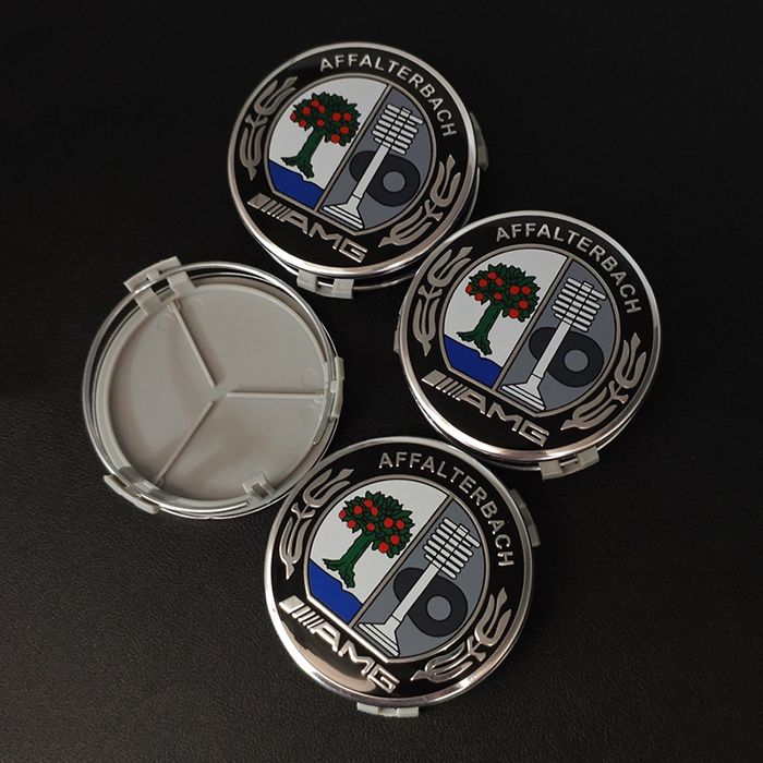 MERCEDES-BENZ AMG- set 4 capace pentru jante aliaj