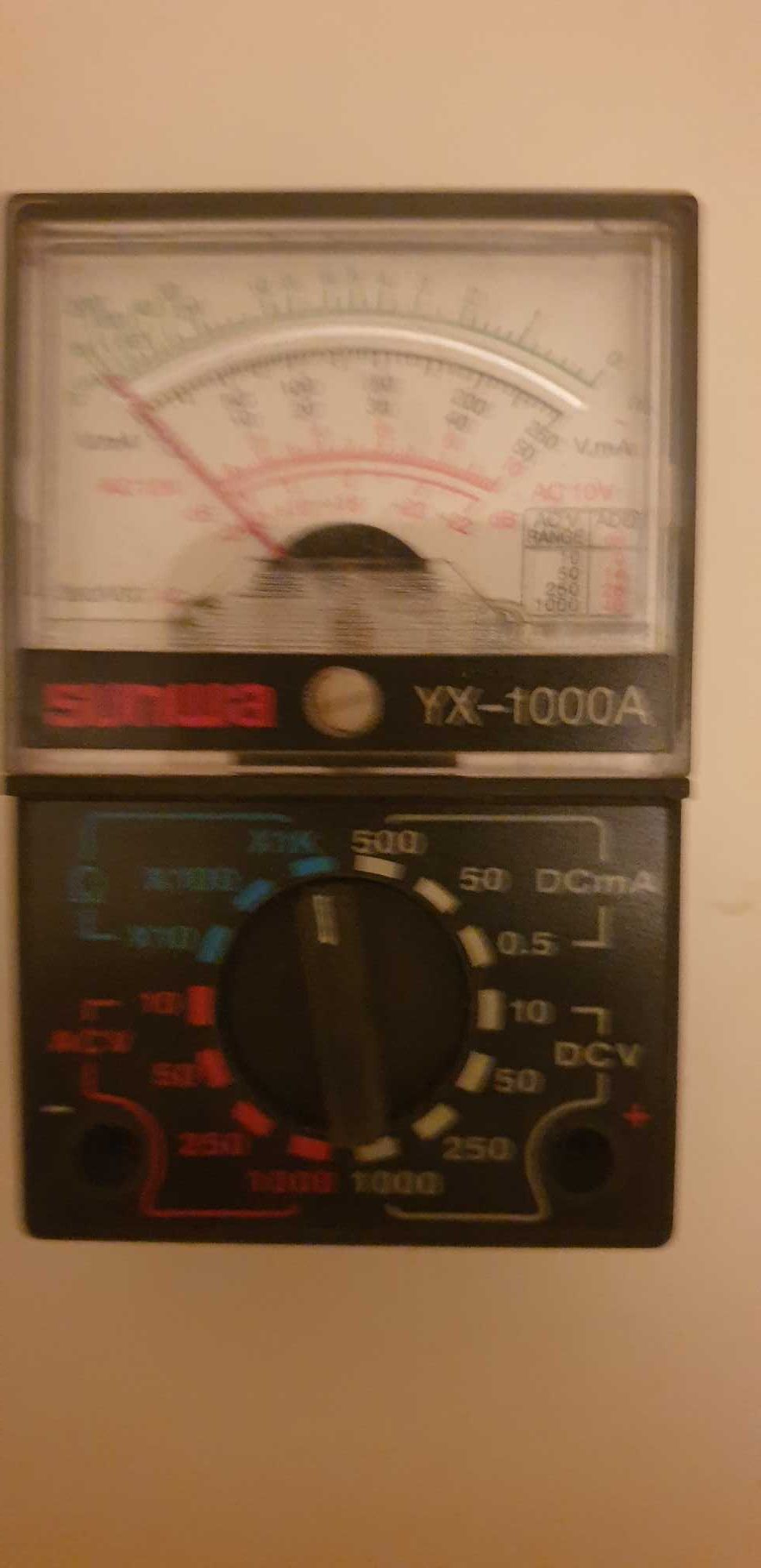Multimetru (aparat de masura) analog Sunwa YX-1000A