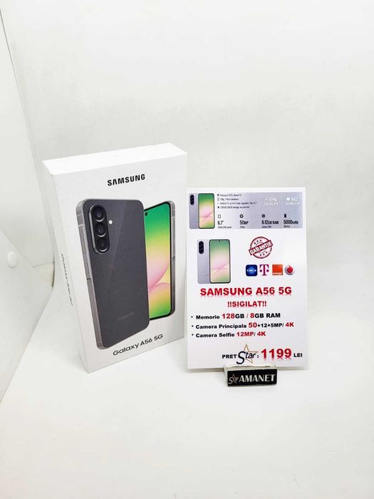 ***STAR*** Shop: Samsung A56 5G - SIGILAT - GARANTIE!!!