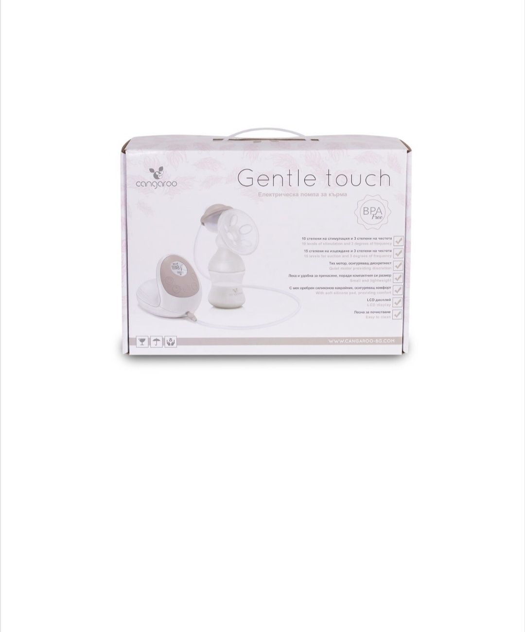 Електрическа помпа за кърма Cangaroo Gentle Touch - XN-D207