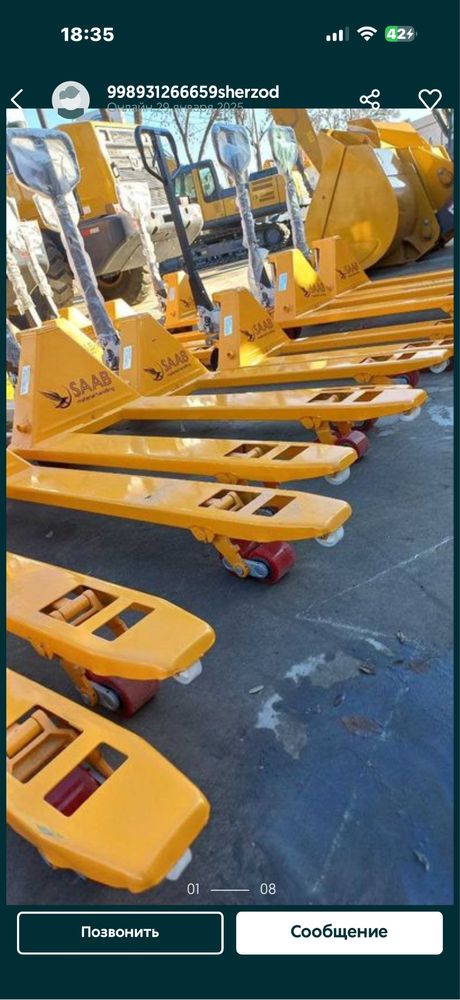 Transpallet-pallet-truck 2T