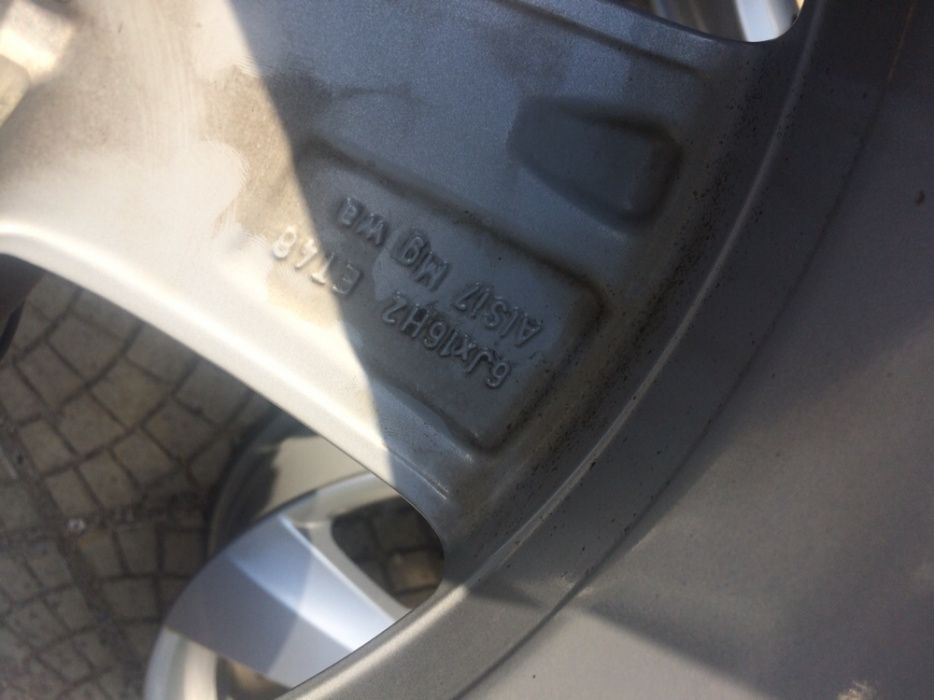 4бр. оригинални джанти Skoda 16" 5x112