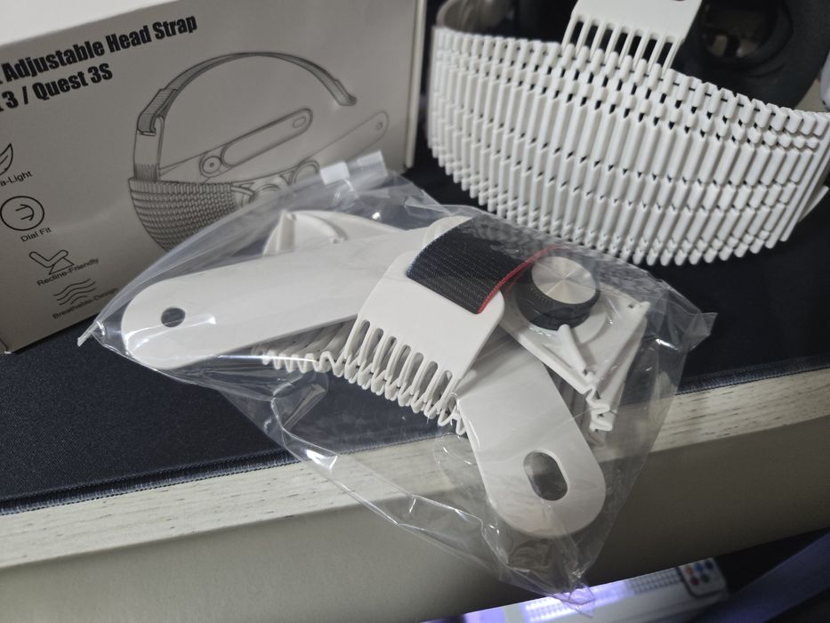 Custom Head Strap For Meta Quest 3 - 3s ( Apple Vision Pro Style )