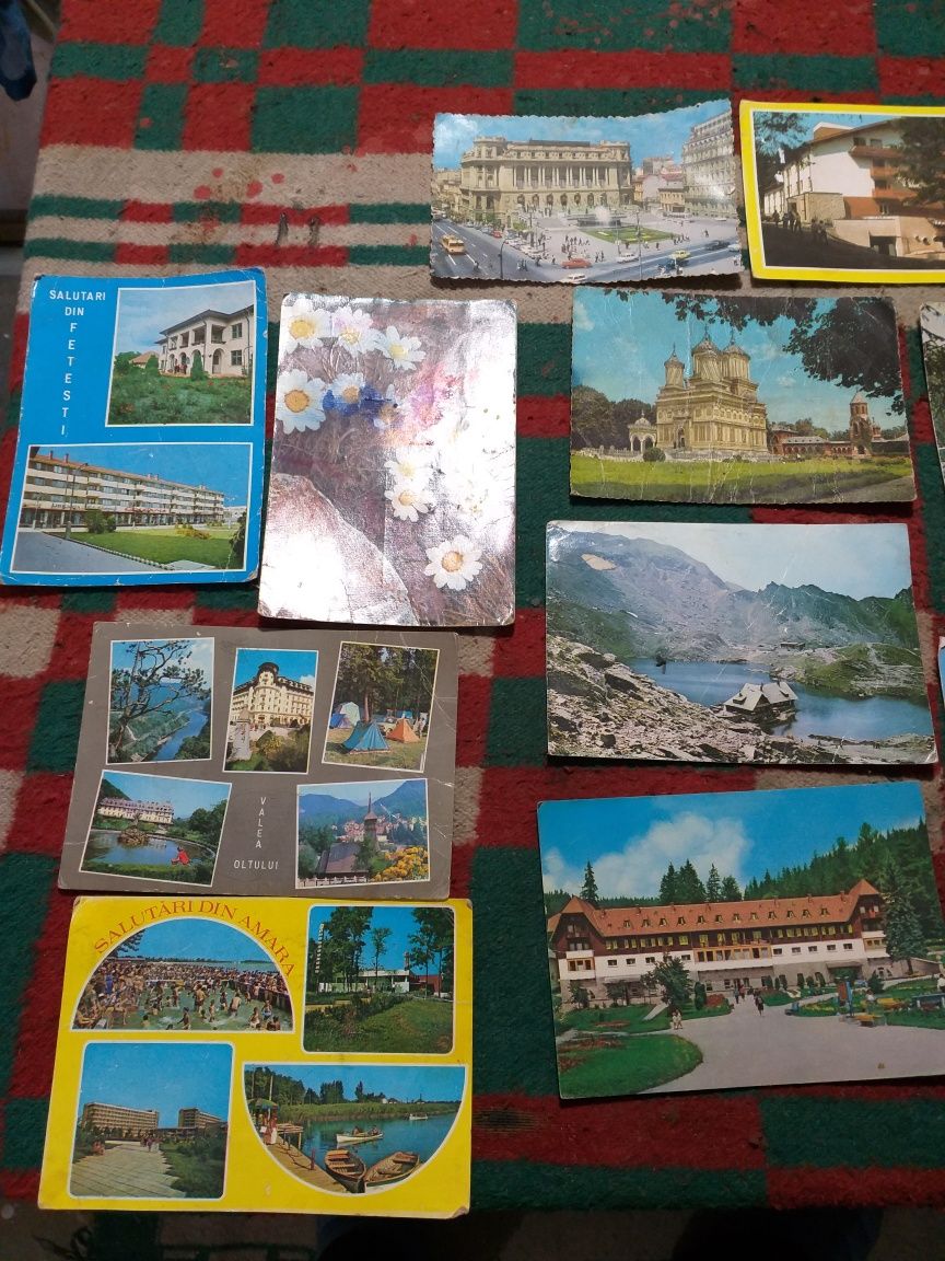Carti/Vederi postale vechi  25 buc