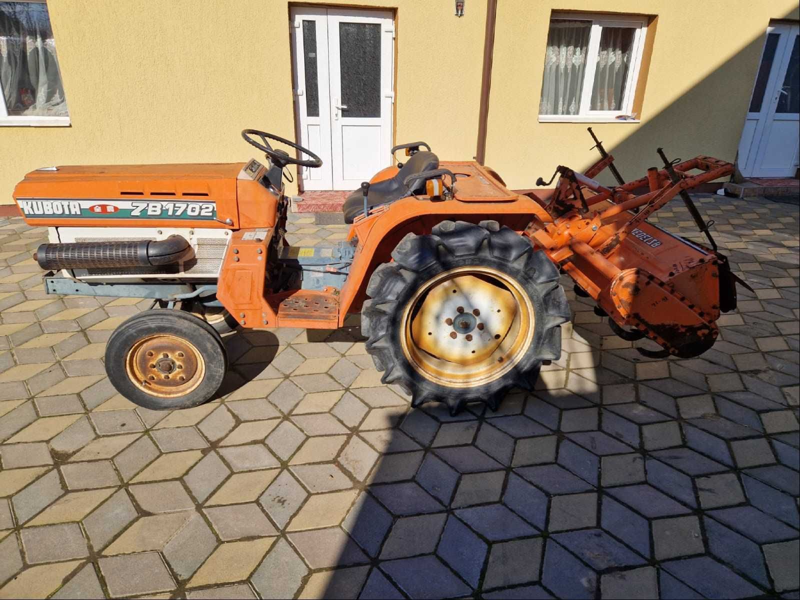 Tractor Kubota 17cp cu freza