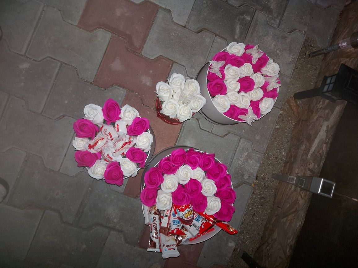 Aranjamente flori de sapun