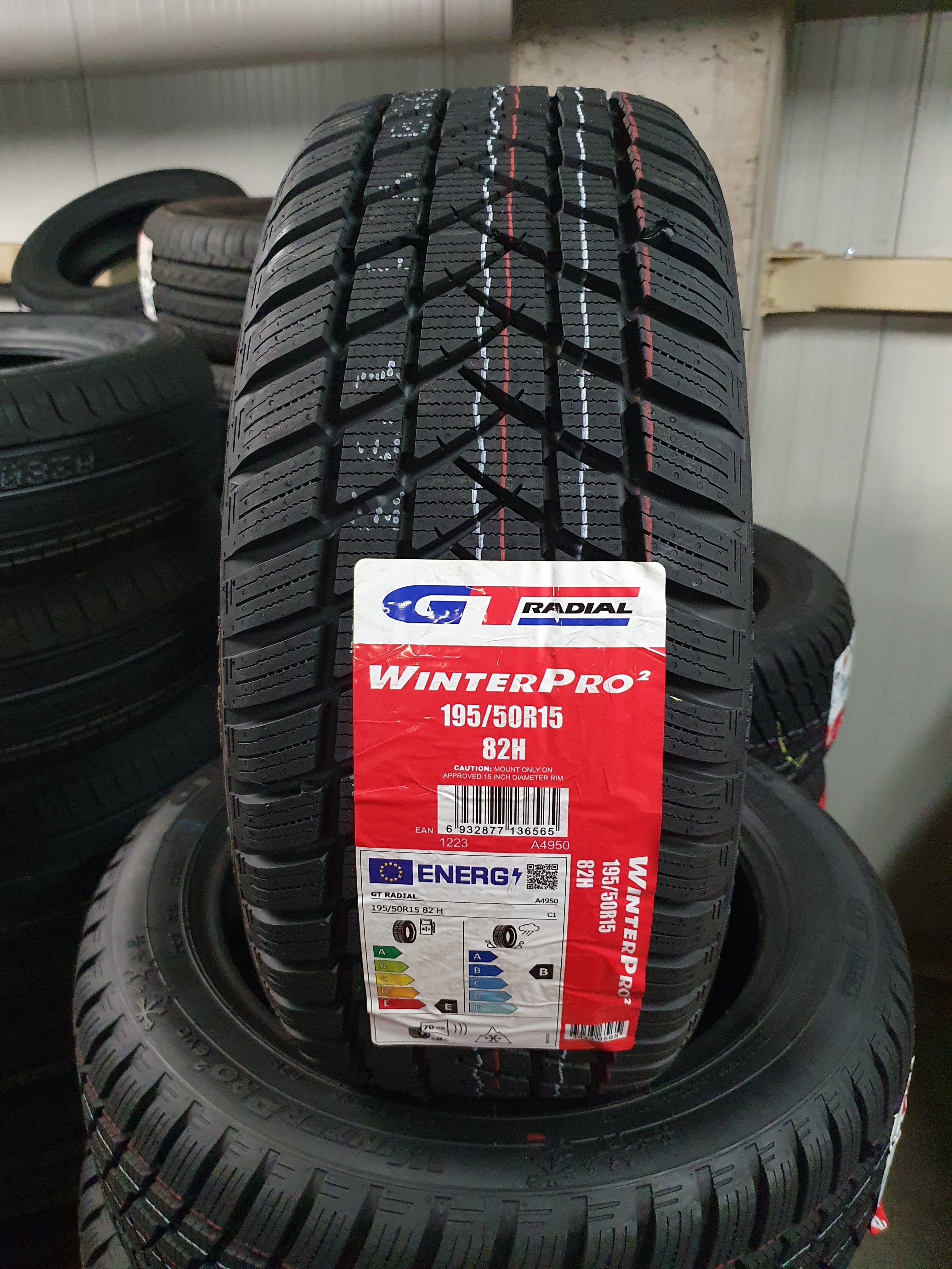 195/50r15  Gt Radial Winterpro2  Evo 82h 2123