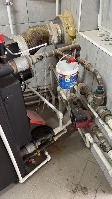 centrala combustibil solid  Ferroli DP profi 45kw