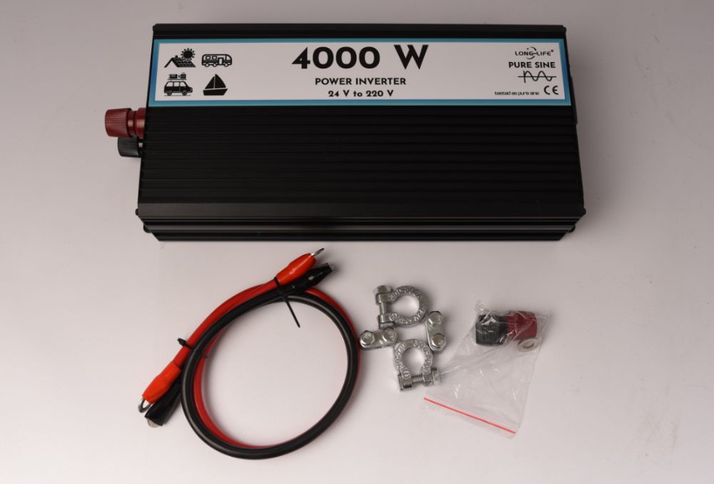 Invertor 12 V sau 24V sinus pur panouri solare rulota duce orice apara