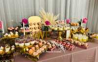 Candy bar prajituri tort macheta monoportii nunta botez cununie