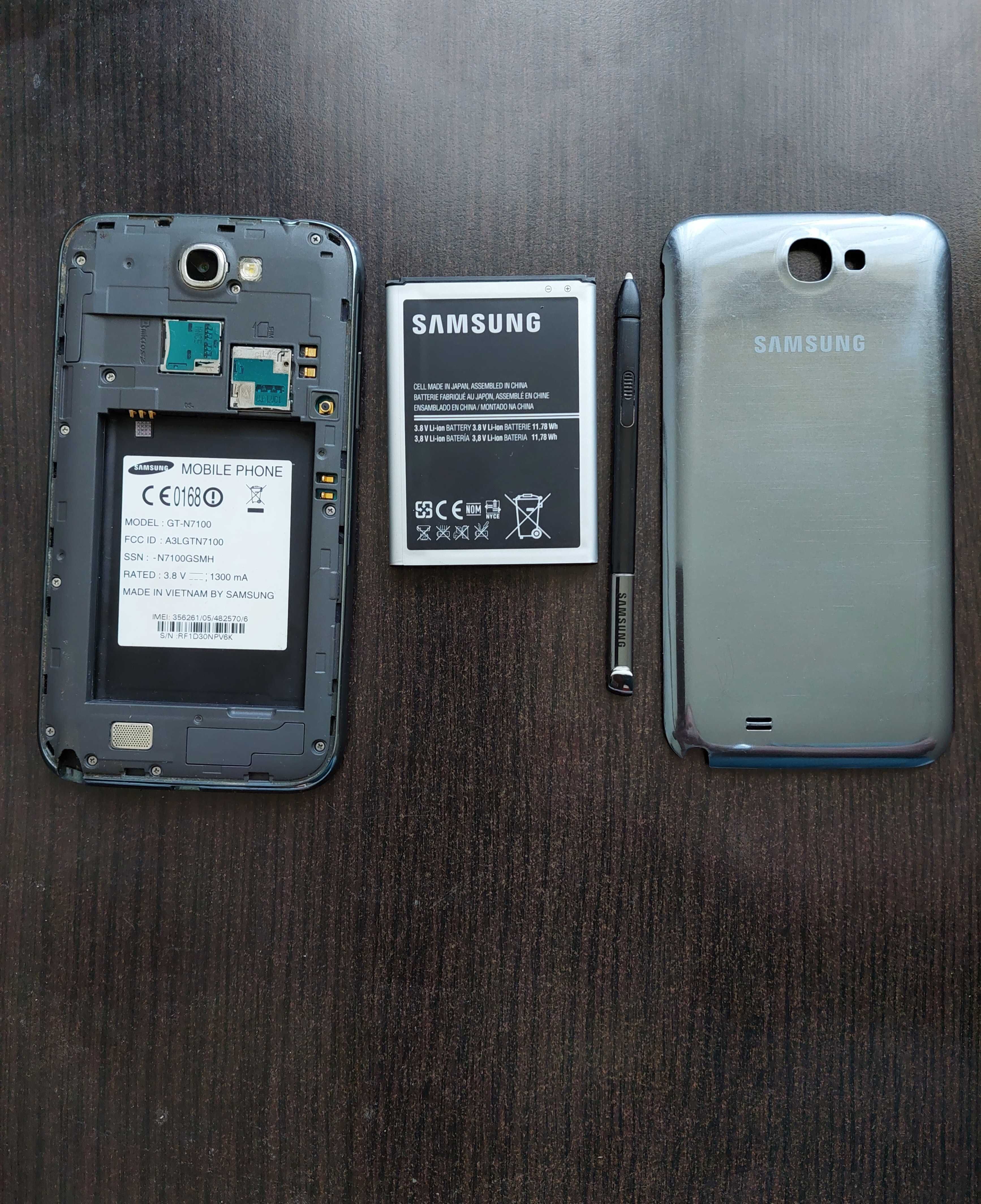 Samsung Galaxy Note 2 N7100 pentru piese, display spart