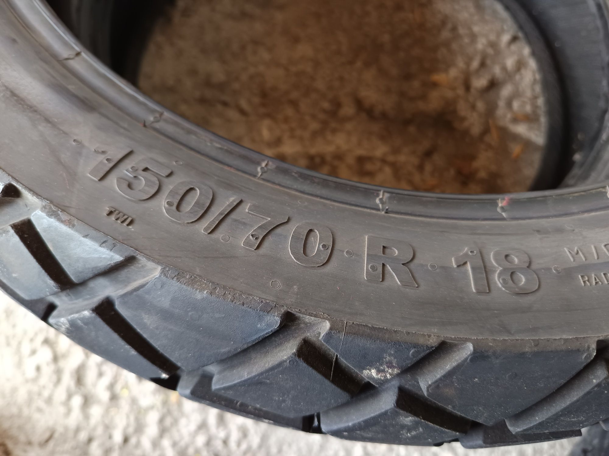 Мото гума 150 80R 18 Continental Дот 1323