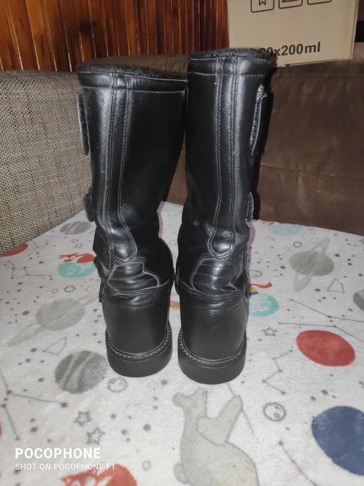 cizme piele de motociclisti sidi sympatex marimea 43