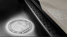 Lumini de intrare LED originale Mercedes-Benz AMG / puddle lights
