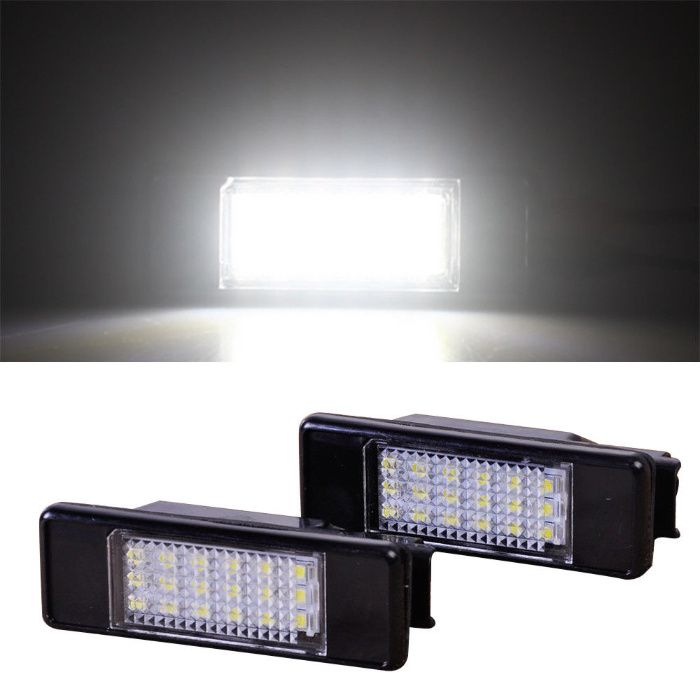 LED Плафони PEUGEOT 207 307 и 308 407 за CITROEN C3 C4 Заден Номер ЛЕД