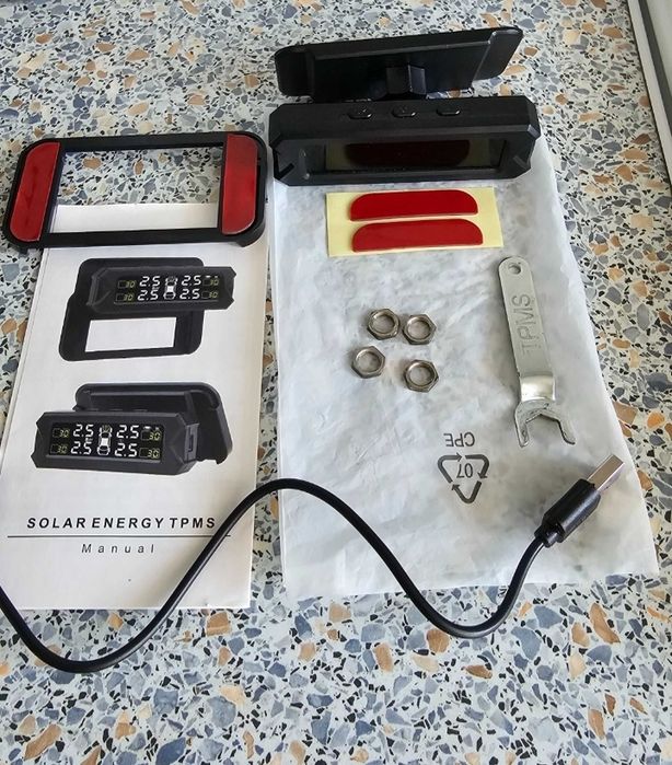 Sistem TPMS monitorizare presiune roti si temperatura