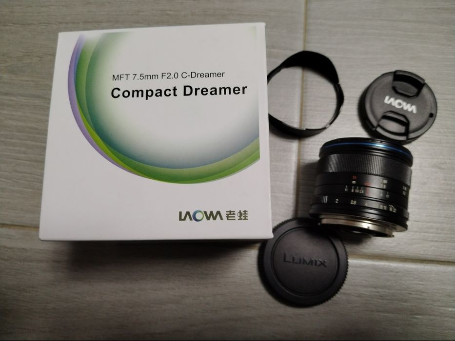 Obiectiv Laowa 7,5mm F.2 Nou