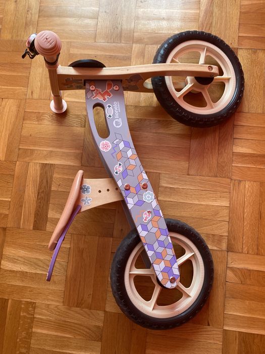 Дървено колело баланс-Leonelo