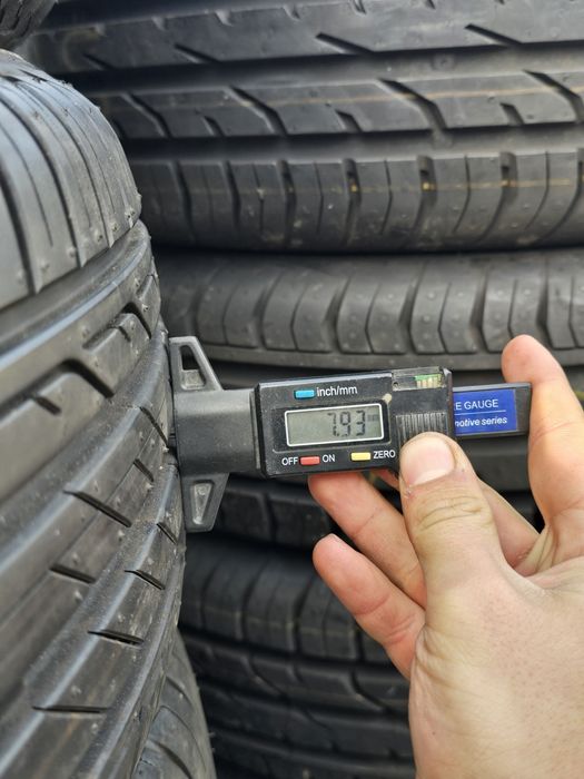 4 Броя 195/60/16 Bridgestone 8mm КАТО НОВИ