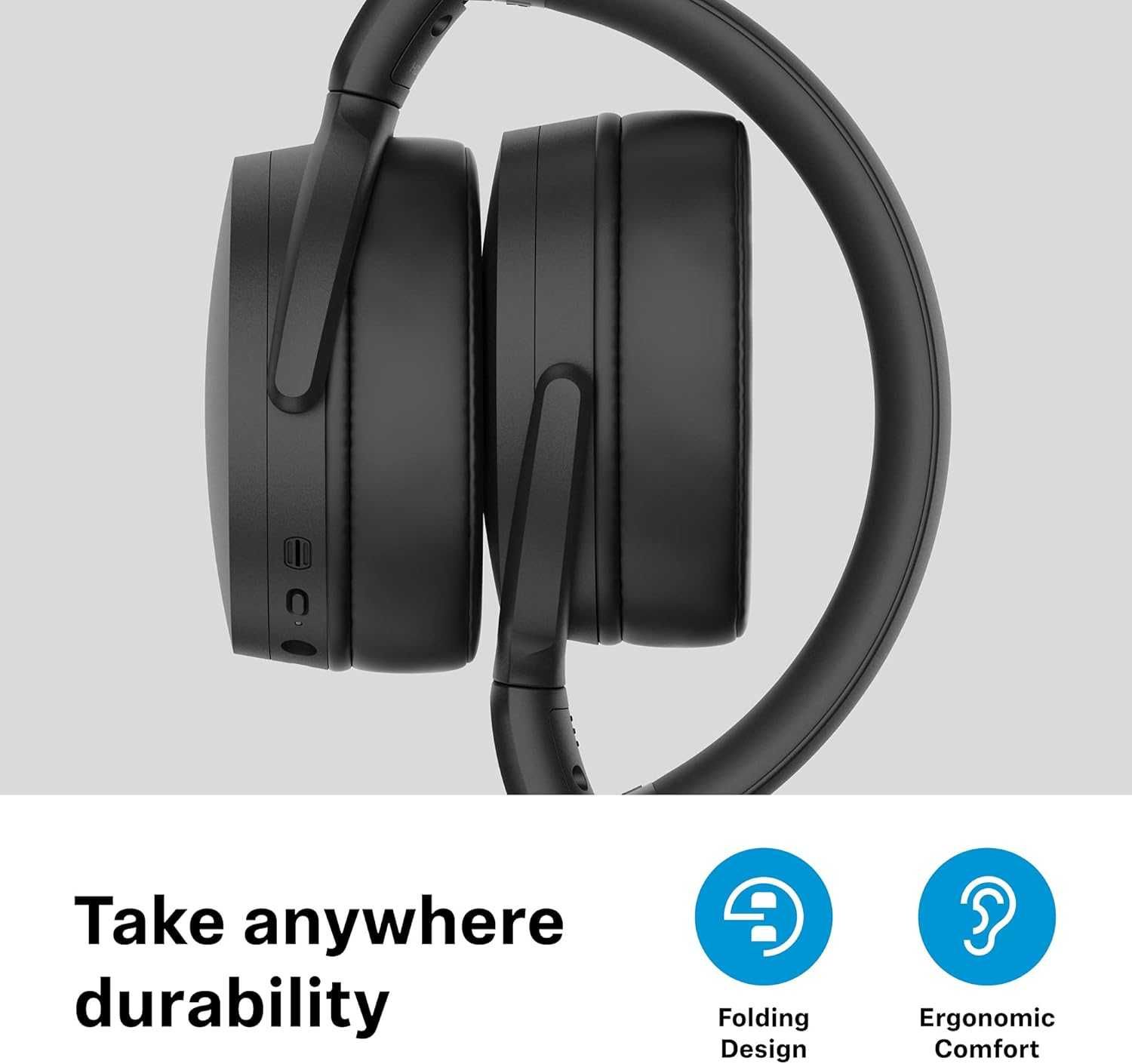 Sennheiser Consumer Audio HD 450BT Bluetooth 5.0 Wireless Headphone