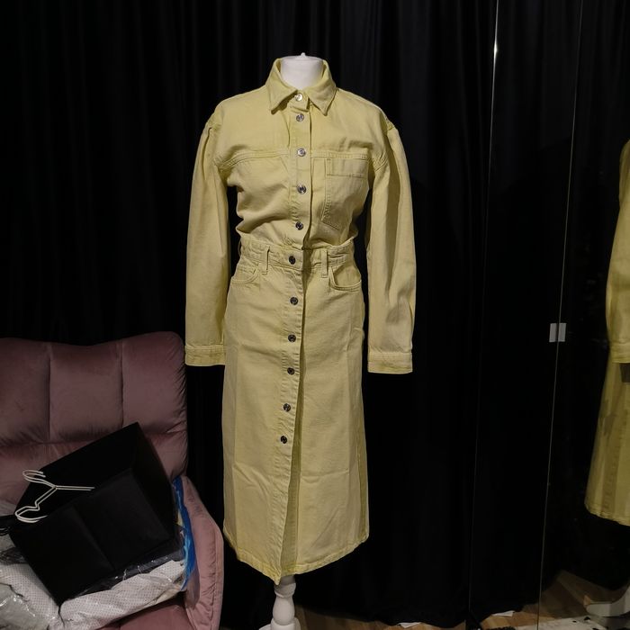 Rochie camasa Denim Mango S