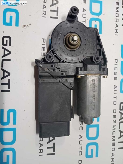 Motoras Macara cu Modul Calculator pentru Geam Sticla de la Usa Portiera Stanga Fata Sofer Volkswagen Passat B5 1997 - 2001 Cod 0130821695 105404-301 05074200 S0003170401 [2882]