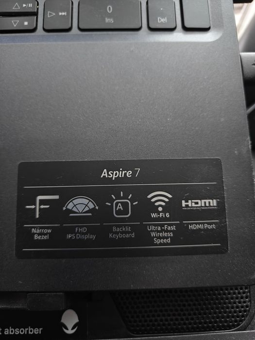 Laptop Acer Aspire 7