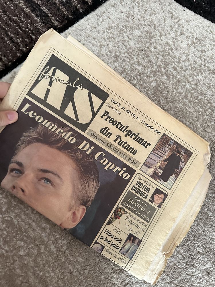 Ziar vechi anul 2000