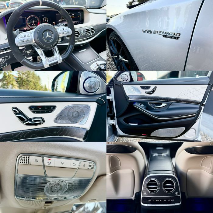 • Mercedes S63 Amg 612 Cp 2018 Facelift / 6 Butoane / Extra Full •