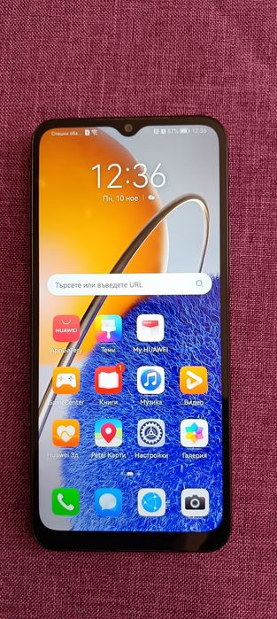 Мобилен телефон Huawei Nova Y61, 64GB, 4GB RAM, 4G,midnight black