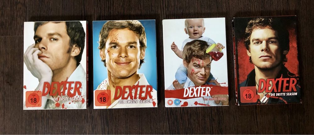 DVD Dexter, Friends, Tudors