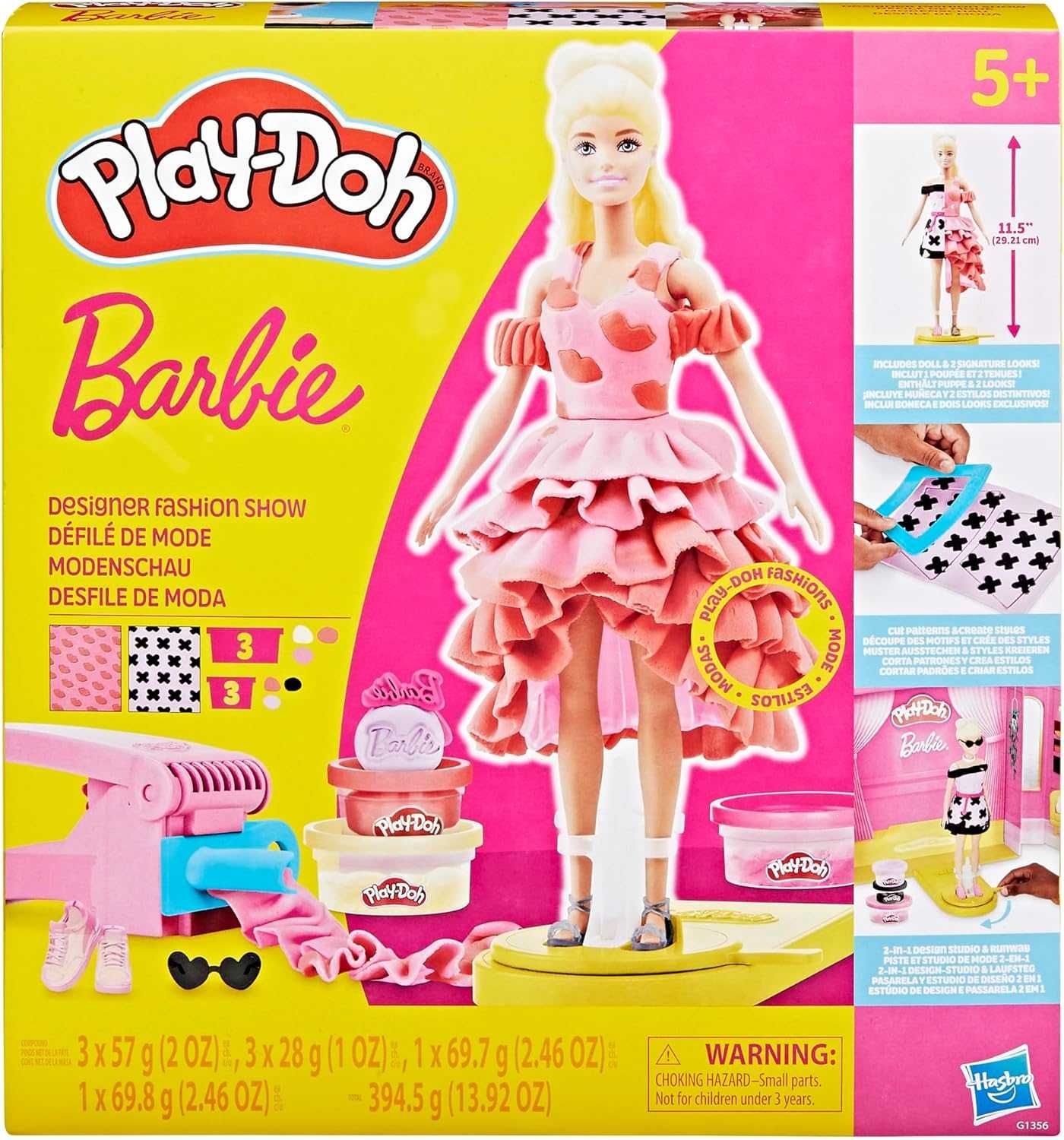 Комплект за игра Play-Doh Barbie с дизайнерско модно ревю