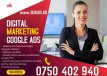 Publicitate Google Ads 250 €. Facebook Ads - Promovare SEO - Marketing