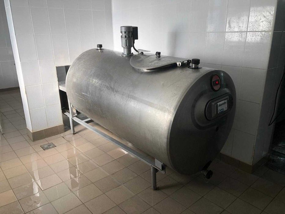 Utilaje lapte: Tanc racire Vana Bazin Crinta Forme Inox Agregat Frig