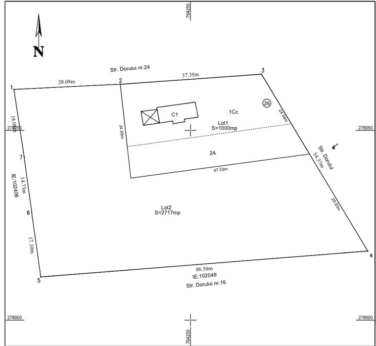 Oferta Teren General Scarisoreanu 2717 mp