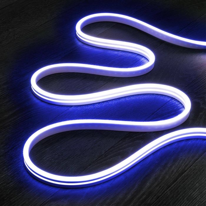 Furtun 100m Banda LED Neon tip Rola, Flexibil, Alb rece/Alb cald/Verde