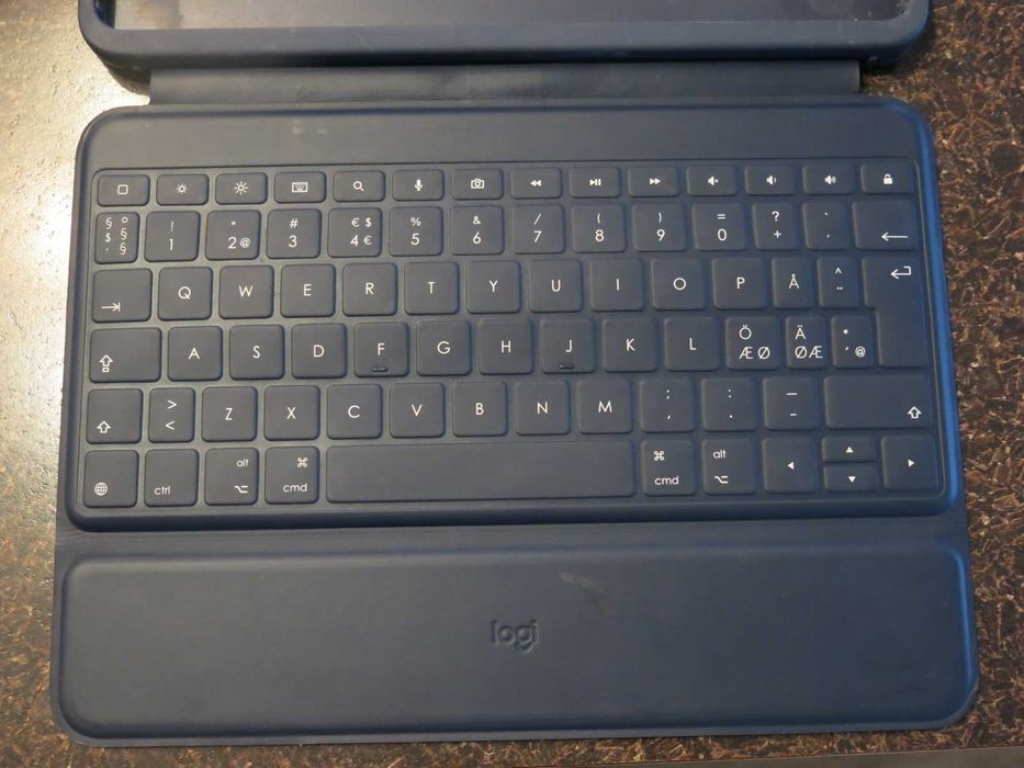 Клавиатура Logitech Logicool Rugged Combo 3, QZERTY, Синя