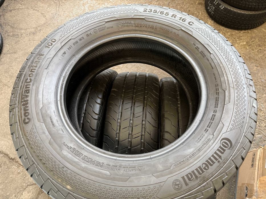4x Anvelope Vara 235/65 R16C - Continental Conti Van Contact 100