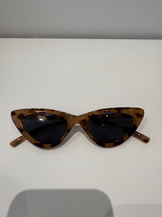 Слънчеви очила котешко око cat eye H&M кафяви и черни