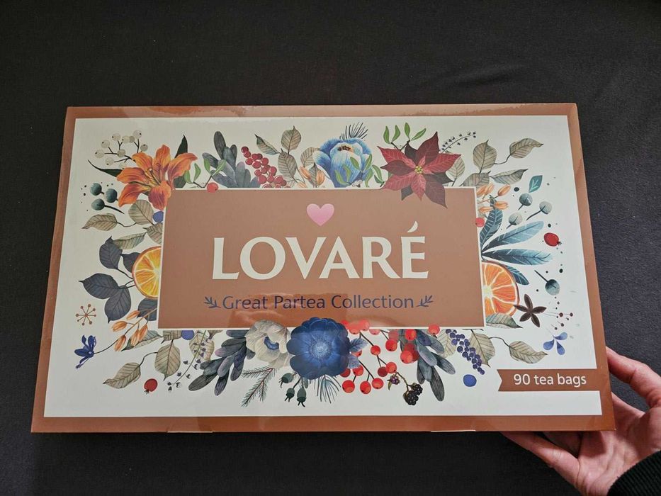 Лукс Колекция Чай Lovare, 90бр., подаръчна кутия