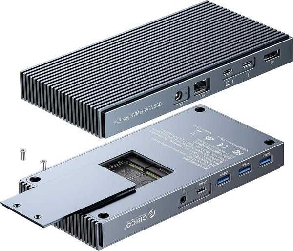 ORICO-TB3-S2 Докинг станция Thunderbolt 3 9-в-1 с два M.2