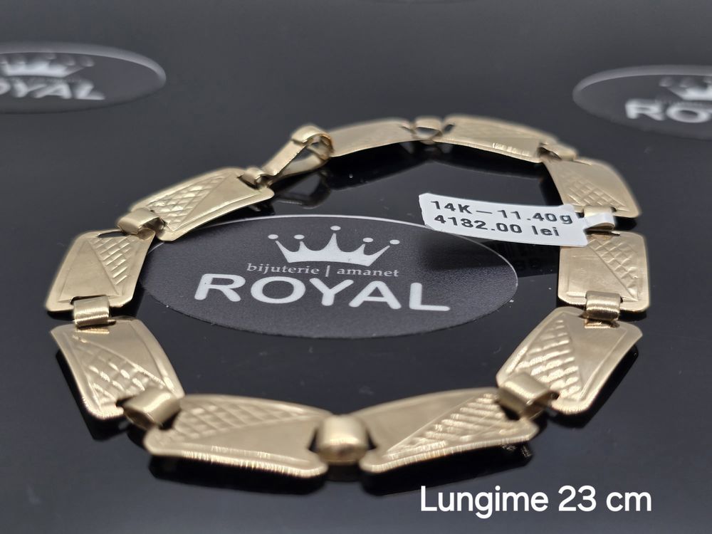 Bijuteria Royal: Bratara aur 14k/11.40 gr