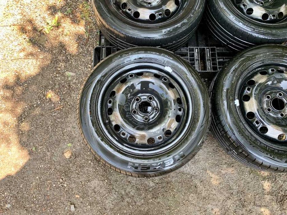 4бр.Оригинални джанти 15'' 5x100+ГУМИ 195/55/15 за Vw,Audi,Skoda,Seat