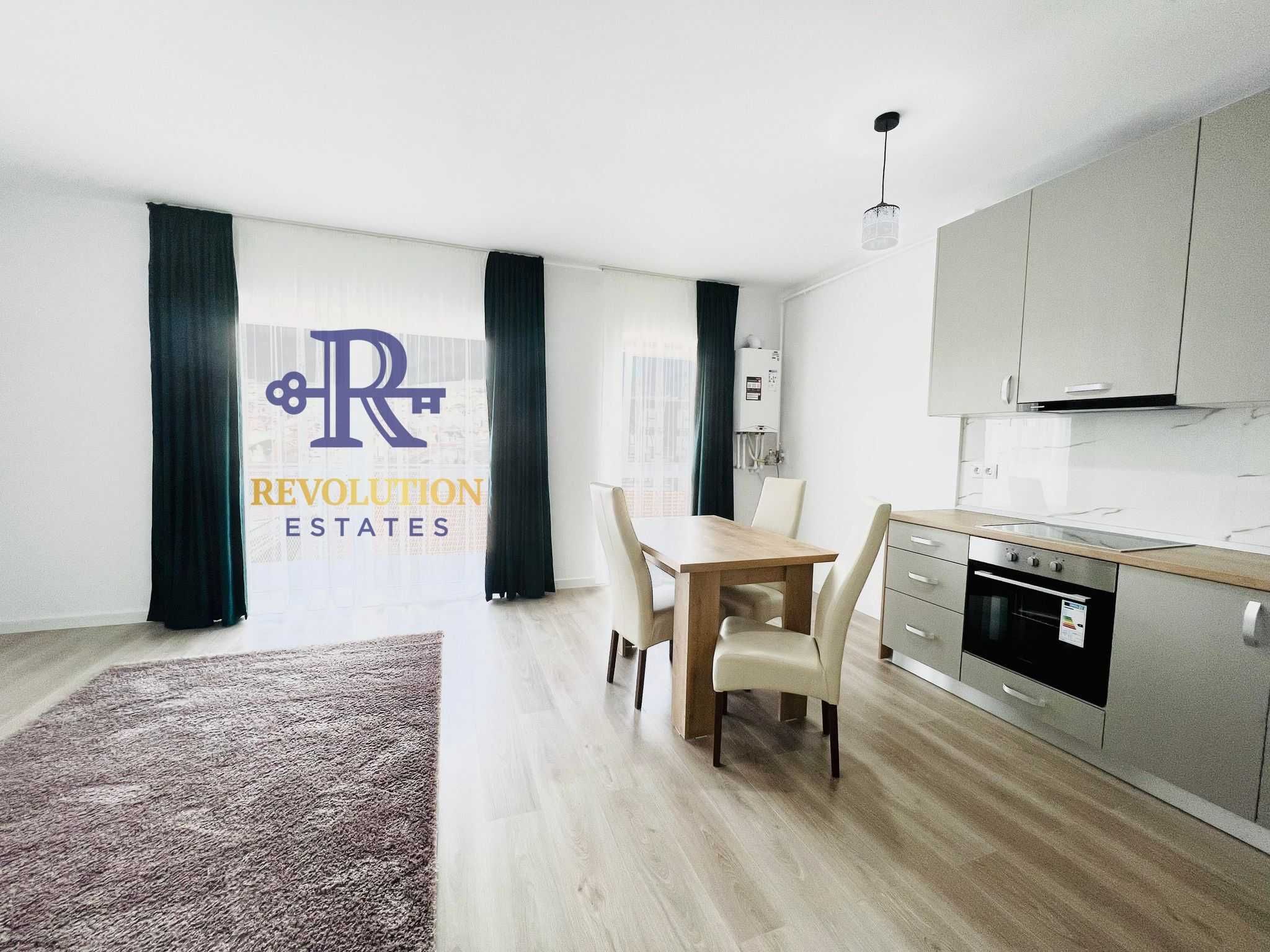 Ap. modern in bloc nou, living+bucatarie+nisa de dormit, zona Dedeman